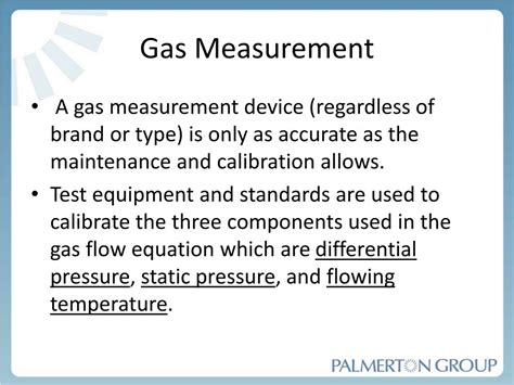 natural gas volume measurement